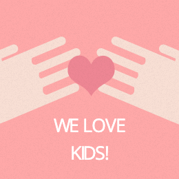 ピッコリーノ保育園のハートイラスト